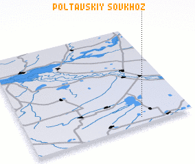 3d view of Sovkhoz Poltavskiy